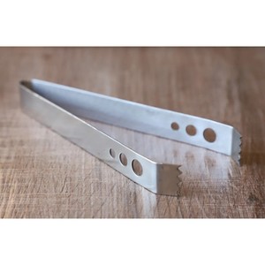 Modern Stainless Steel Ice <b>Tongs</b> Premium Beverage <b>Serving</b> Tool Elegant Cocktail Bar Kitchen Hospitality Accessory - Product Image 1
