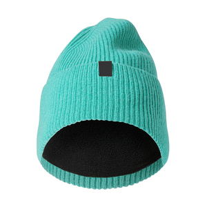 Gorro de Punto Personalizable 100% Algodón a Rayas para Hombre, Gorro de Invierno Cómodo con Estampado de Logotipo Elegante con Personaje de Dibujos Animados - Product Image 2
