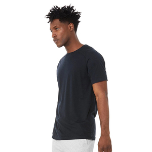 T-shirt en coton écologique élégant pour homme, léger, respirant, à manches courtes, décontracté, pour le sport, la remise en forme et l'entraînement - Product Image 5