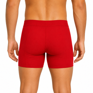 Calzoncillos bóxer para hombre, transpirables, elásticos, de spandex, de secado rápido, cómodos, con cintura elástica, bolsa de soporte, lisos, deportivos, personalizables. - Product Image 2