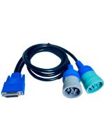 Câble de connexion en Y Linkyou 493148 6 broches + 9 broches Deutsch pour et Nexiq