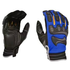 Gants de sécurité unisexes à doigts complets, design unique, haute qualité, couleur unie, protection anti-choc TPR, pour le travail - Product Image 1