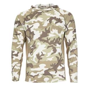Boys' Long Sleeve Camouflage Hoodie UPF 50 Anti-Uv Fishing Shirt Printed Polyester Pullover Customized Color Adult Size - Product Image 2