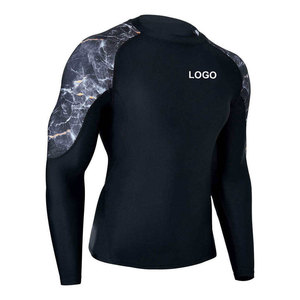 Short Sleeve Rash Guard Compression Workout T Shirt Moisture Wicking Athletic Wear - Product Image 2