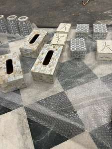 Bandejas Rectangulares de Madreperla Ecológicas, Novedad Más Vendida, de Alta Calidad, Hechas a Mano, con Efecto Degradado, Estilo Antiguo - Product Image 5