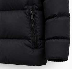 Chaqueta de Invierno para Hombre, Gruesa, Acolchada, con Cuello Alto, Cierre de Cremallera, Resistente al Viento, Transpirable, con Logotipo Personalizado, Ropa de Calle - Product Image 4