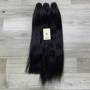 Extensiones de Cabello Humano Vietnamita Virgen de Primera Calidad, Color Negro Natural, Doble Trama, Cosidas a Máquina - Product Image 4