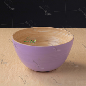 Tazón de Bambú Ligero, Duradero y Elegante, Diseño Clásico Personalizado, Ecológico, Desechable, Hecho con Materiales Naturales, 0.01 kg - Product Image 6