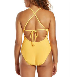 Traje de Baño para Mujer con Falda, Cintura Alta, Push-Up, Traje de Baño de Una Pieza para Playa - Product Image 2