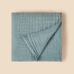 Mantas de Bebé Tejidas a Mano, Toalla de Baño de Muselina de Algodón para Bebé - Mantas para Bebé - Product Image 4