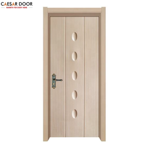 Midcentury Modern Composite Waterproof Anti-Termite High Quality PVC Film <b>Polymer</b> Apartment Villa Wooden Hollow Core Main Door - Product Image 3
