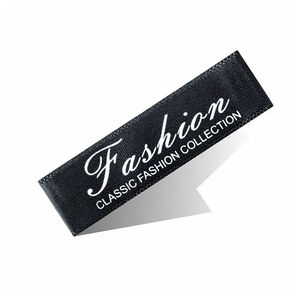 Etiqueta Tejida Ecológica Personalizada para Ropa, Etiqueta Colgante de Algodón de Corte Recto, Etiqueta Impresa para Prendas, Etiquetado Personalizado - Product Image 6