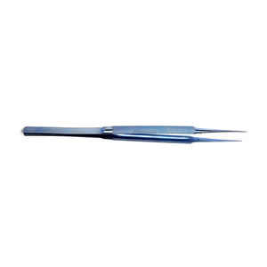 Pinces chirurgicales droites en titane TC de 8,5 cm // Instruments chirurgicaux dentaires TC pour usage professionnel avec poignée By Grip Surgical - Product Image 5