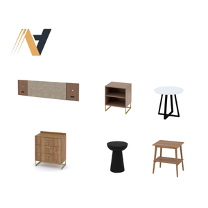 Ensemble de meubles de chambre à coucher de qualité commerciale pour lit queen-size, pour la rénovation et la conversion de chambres d'hôtel, Holiday Inn - Product Image 4