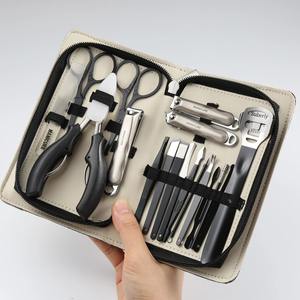 18PCS Professional Stainless Steel <b>Nail</b> Clipper Manicure Set Pedicure Scissor Cuticle Nipper <b>Nail</b> <b>Tool</b> Durable Toenail Grooming - Product Image 2