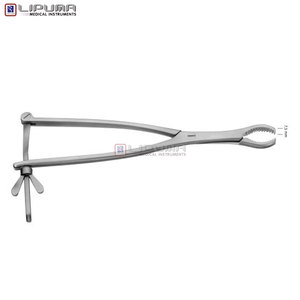Hey Groves Instruments chirurgicaux orthopédiques en acier inoxydable de qualité supérieure, pointe de 7,5 mm, 270 mm (10 3/4 pouces), forceps manuel pour maintien osseux, usage médical - Product Image 3