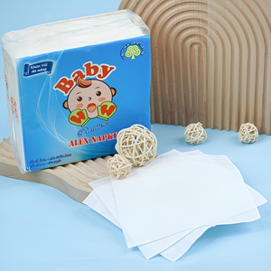 Serviettes sèches non tissées pour bébés, super absorbantes, écologiques et durables, en gros, OEM, emballage marque privée, directement du Vietnam, pour la cuisine - Product Image 1