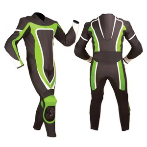 Factory Wholesale Price Customized Logo Lightweight Genuine Leather Motorbike <b>Men</b> Leather Suit Premium Quality Motorbike Suit - Product Image 4
