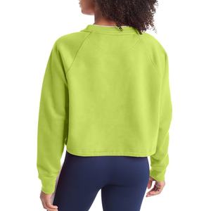 2024 High Quality Sweatshirts Custom Logo Cotton <b>Fleece</b> Heavy Weight Pullover Sweatshirt Lounge <b>Sweater</b> for Women - Product Image 3