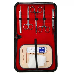 Kit de Suture Chirurgicale en Acier Inoxydable, Tapis de Pratique Cutanée Réutilisable pour Professionnels, Outil de Simulation Médicale – Vente Chaude - Product Image 1