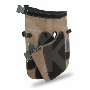 Delantal de Herrador de Cuero Genuino de Alta Calidad, Profesional, de Lujo, Moderno y Personalizable, Pantalones de Herrero Resistentes, Producto para Mascotas - Product Image 4