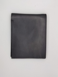 Customizable High Quality Genuine Leather Business <b>Wallet</b> Short <b>Trifold</b> with Multi Card Slots Low MOQ Features Custom Logo - Product Image 2
