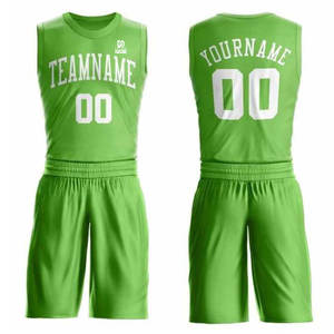 Uniforme de basket-ball de haute qualité, design personnalisé, logo imprimé, 100% polyester, séchage rapide, vêtements de sport, faible MOQ, service OEM - Product Image 1