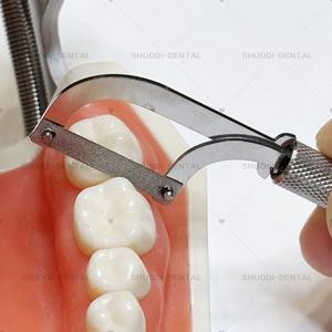 AMETRINE SURGICAL Herramienta de Ortodoncia para Esmalte Interproximal, Nuevo Tipo, Soporte Manual para Herramienta de Blanqueamiento y Pulido, Certificado CE, 3 Mandíbulas - Product Image 3