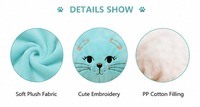 Peluche personnalisée Divyas, jouet en peluche pour chat, poupée en peluche douce, rembourrage en coton PP polyester, hauteur 51-99 cm, matériau sûr pour bébé, OEM/ODM