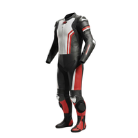 Combinaison de course moto professionnelle en cuir CE Niveau 2, une pièce, respirante, en cuir de vachette, équipement de piste, combinaison de course personnalisée