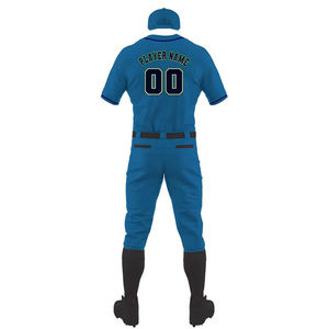 Ensemble d'uniformes de baseball personnalisés – Maillot et pantalon pour jeunes et adultes – Tenue de compétition en polyester, taille sur mesure, imperméable et respirant - Product Image 2