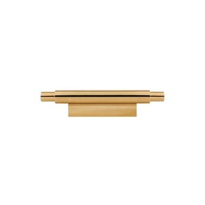 Trending Solid Brass Drawer Pull Handle Furniture Hardware for Storage Closet Cabinet <b>Door</b> Knob Durable Design Home Office pull - Product Image 2