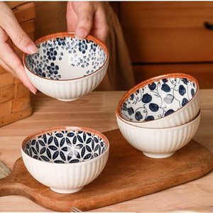 Tazón de Cerámica Hecho a Mano, Precio Accesible, Tazón Decorativo para Servir Sopa, Ensalada, Arroz, Bocadillos y para Uso en la Cena - Product Image 2