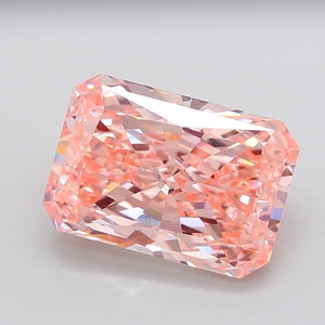 เพชรทรงเรเดียนท์คัท สีแฟนซี ความสะอาดระดับ VVS2 ผลิตด้วยเทคนิค CVD จากห้องปฏิบัติการ แบรนด์ Jk Creation รับรองโดย IGI ผลงานชิ้นเอกแห่งความหรูหราที่เป็นมิตรต่อหลักจริยธรรม - Product Image 1