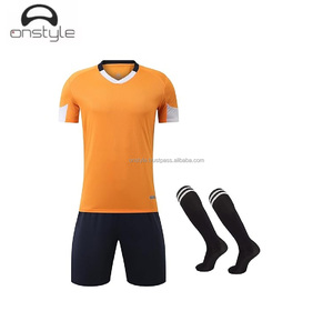 Personalized soccer kit with <b>socks</b> custom sublimation breathable fabric lightweight soccer jerseys for team sports competitions - Product Image 4