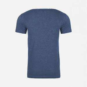 Camiseta Next Level para mujer, 100% algodón hilado en anillo, cuello redondo, color azul marino - Product Image 4