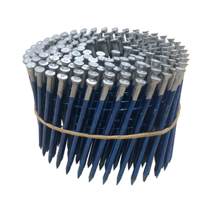 Clous en acier à haute résistance avec tête bombée, barbelés lisses, anneaux en spirale, types de tiges pour cloueuses - Product Image 4