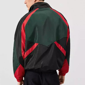 New Style OEM Custom Patch Style Print Winter High Street Stand Windbreaker <b>Running</b> Waterproof Breathable Windproof <b>Jacket</b> <b>Men</b> - Product Image 3