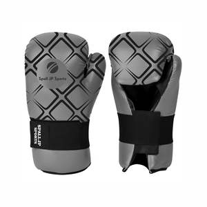 Gants semi-contact personnalisés de haute qualité, nouveau design, gants semi-professionnels à sangle, gants d'entraînement semi-professionnels - Product Image 3