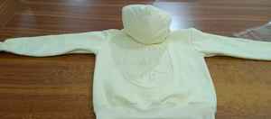 Unisex 350gsm Custom Hood and Back 3D Embossed Hoodie Logo Print Solid Color Essential Winter Hoodies Sweatshirt For <b>Men</b> - Product Image 2