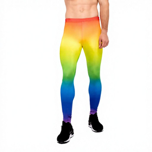 Men's Spandex/Polyester Base Thin <b>Warm</b> Pants Elastic Waist Autumn and Winter <b>Tight</b> Fitting Underwear Slim Fit Pants with Waist - Product Image 4