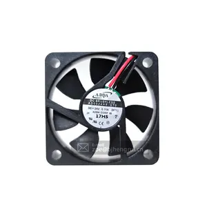 ADDA AD0524HB-G70 24V DC 2.64W 0.11A 5cm 5000RPM 10.3CFM 50x50x10mm 5010 Mini Cabinet Axial Ventilateur de Refroidissement pour Boîtier d'Alimentation