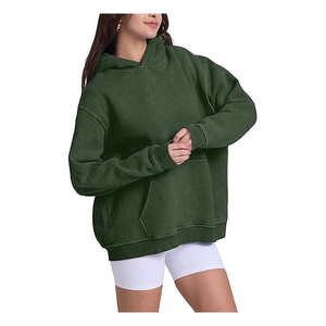 Sudadera con Capucha Oversize Personalizada de Poliéster y Algodón con Lavado Ácido, Tejido French Terry de Alto Gramaje, Estilo Vintage, Unisex, Streetwear, Invierno, Color Stone - Product Image 5