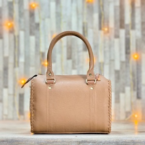 Bolso de Mano de Cuero Genuino de Lujo con Panel de Piel de Vaca, Diseño Bordado, Alta Calidad, Ligero, Gran Capacidad - Product Image 3
