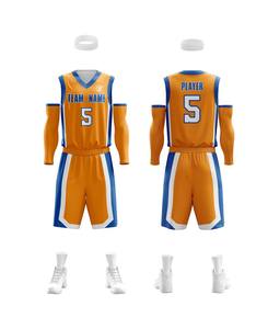 Ensemble d'uniformes de basketball personnalisés sublimés respirants à séchage rapide avec nom, numéro et logo d'équipe – Vêtements de sport OEM - Product Image 5