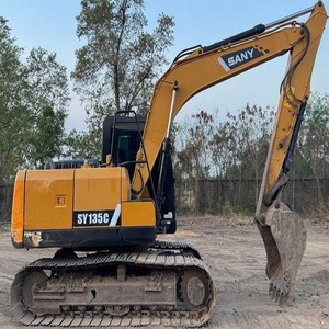 Excavadora de cadenas modelo Sany SY135C de alta calidad con motor de 86kw, probada e inspeccionada con video. - Product Image 5