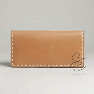 Cartera de Cuero Genuino Estilo Vaquero Occidental, Hecha a Mano con Pelo de Vaca, Monedero Vintage para Mujer con Cremallera, Logotipo Personalizado OEM ODM - Product Image 3