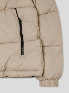 Blouson matelassé personnalisé pour homme, col mandarin, fermeture éclair, imperméable, d'hiver, style bulle, vêtement d'extérieur tendance, broderie - Product Image 3
