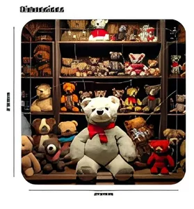 Rompecabezas de la Colección Osito de Peluche, 51-100 Piezas, Esquinas Cuadradas de Cartón, Juego Educativo de Dibujos Animados para Niños de 5 a 7 Años, Unisex, Mate - Product Image 1