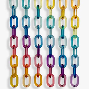 HANDMADE BEST QUALITY UNIQUE DESIGN RESIN LINK CHAIN <b>Wall</b> Decore Chain Resin item Room Decorative Most Adorable Items by - Product Image 3